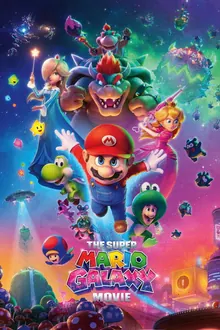 The Super Mario Galaxy Movie poster in the Lemo TV family section